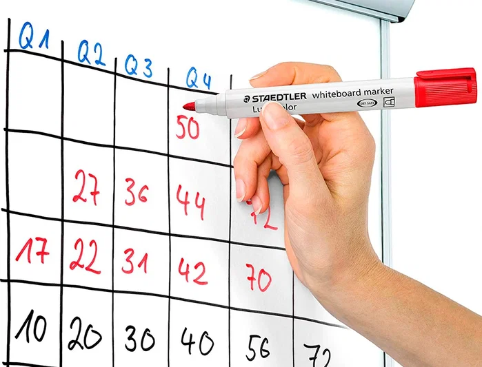 Staedtler Lumocolor 351 Rotulador para Pizarra Blanca Rojo, Punta Redonda, Set de 10 Staedtler Lumocolor 351 Rotulador para Pizarra Blanca Rojo, Punta Redonda, Set de 10