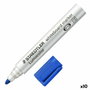 Staedtler Lumocolor 351 Rotulador para Pizarra Blanca Azul (Set de 10)