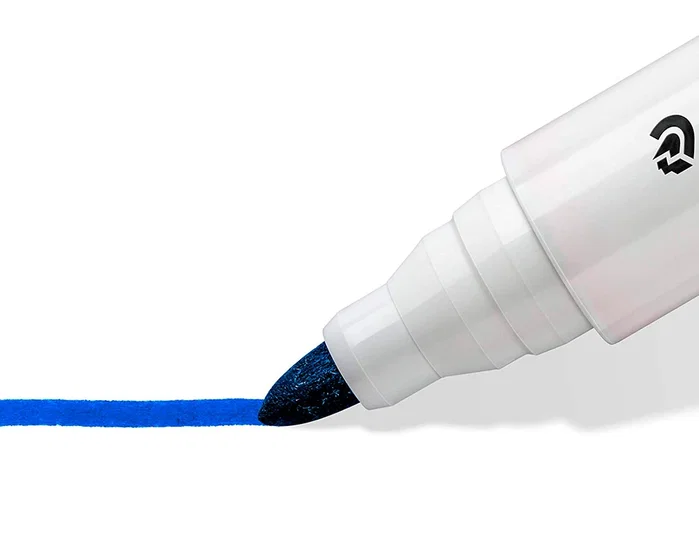 Staedtler Lumocolor 351 Rotulador para Pizarra Blanca Azul (Set de 10)