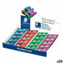 Staedtler Sacapuntas Metálico con Colores Surtidos (Set de 20)