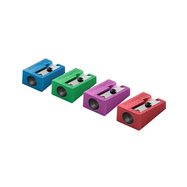 Staedtler Sacapuntas Metálico con Colores Surtidos (Set de 20)