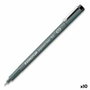 Staedtler Pigment Liner 0.2mm Negro (Set de 10)