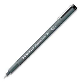 Staedtler Pigment Liner Rotulador Calibrado 0.2 mm Negro