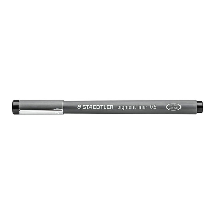Staedtler Pigment Liner 0.5mm Negro (Set de 10)