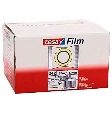 Tesa Cinta Adhesiva Transparente Standard Flowpack Rollo 19 mm X 33M (Set de 24) (Set de 24) Tesa Cinta Adhesiva Transparente Standard Flowpack Rollo 19 mm X 33M (Set de 24) (Set de 24)