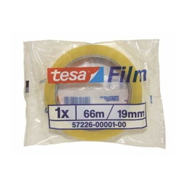 Tesa Film Cinta Adhesiva Transparente Standard 19mm x 66m (Set de 8)