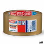 Tesa Cinta de Embalaje Tesapack Silencioso Transparente 50mm x 66m (Set de 6)