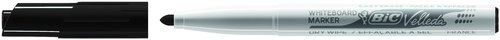Bic Velleda 1741 Marcador para Pizarra Blanca Negro, Set de 12 unidades
