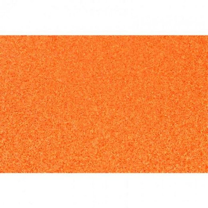Fama Goma EVA Glitter Naranja 50x70cm 2mm Pack de 10 Unidades