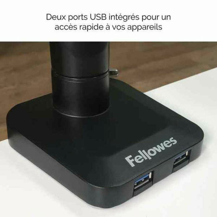 Fellowes Soporte Doble Platinum Series para Monitores de hasta 32'' Negro Fellowes Soporte Doble Platinum Series para Monitores de hasta 32'' Negro