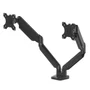 Fellowes Soporte Mesa 2 Monitores 8042501 Giratorio Inclinable 1.5-8kg Negro