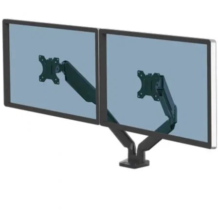Fellowes Soporte Mesa 2 Monitores 8042501 Giratorio Inclinable 1.5-8kg Negro Fellowes Soporte Mesa 2 Monitores 8042501 Giratorio Inclinable 1.5-8kg Negro