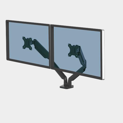 Fellowes Soporte Doble Platinum Series para Monitores de hasta 32'' Negro Fellowes Soporte Doble Platinum Series para Monitores de hasta 32'' Negro