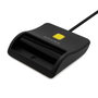 Aisens Lector de Tarjetas Inteligentes DNI USB-C Negro ASCR-SN03C-BK