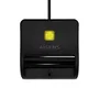 Aisens Lector de Tarjetas Inteligente DNI USB-C Negro ASCR-SN03C-BK