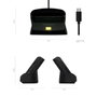 Aisens Lector de tarjetas inteligente DNI y tarjetas de memoria USB-C Negro ASCR-SN04CSD-BK