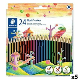 Staedtler Noris Colour Wopex Ecológico - Set de 5 estuches de 24 unidades