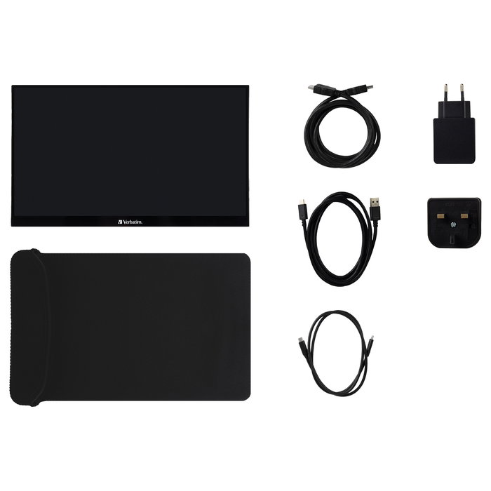Verbatim Monitor Portátil Táctil PMT-14 14 pulgadas Full HD IPS Verbatim Monitor Portátil Táctil PMT-14 14 pulgadas Full HD IPS
