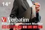 Verbatim PMT-14 Monitor Portátil Táctil 14 pulg Full HD IPS Negro