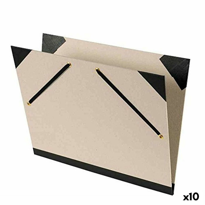 Canson Carpeta de Transporte para Dibujo 52x72 cm Gris con Gomas