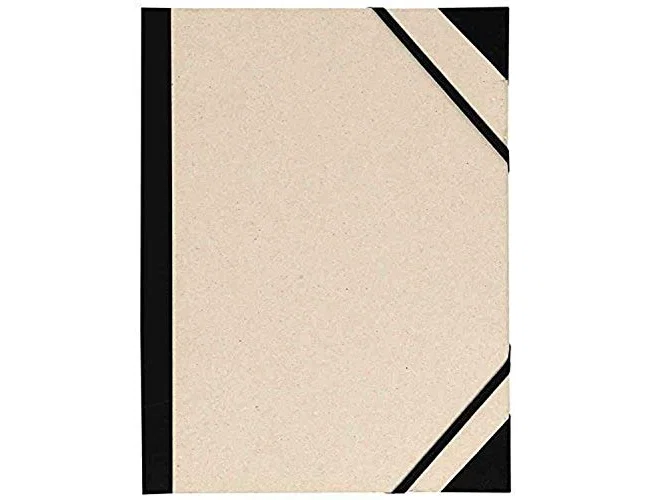 Canson Carpeta de Transporte para Dibujo 52x72 cm Gris con Gomas Canson Carpeta de Transporte para Dibujo 52x72 cm Gris con Gomas
