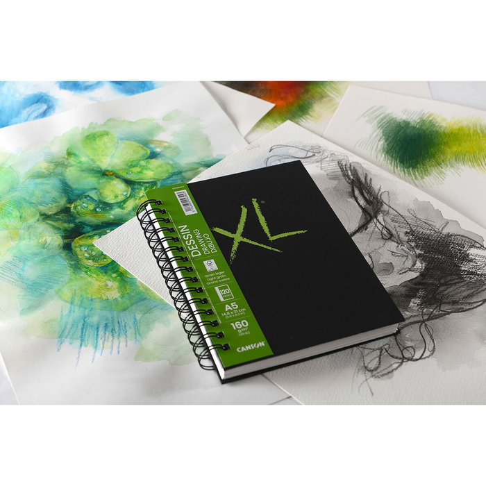Canson - Guarro Bloc de Dibujo XL Drawing Blanco A5 60H 160G