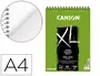 Canson Bloc Dibujo XL Dessin DIN A4 Liso Microperforado Espiral 21x29.7 cm 50 Hojas 160 gr/m²