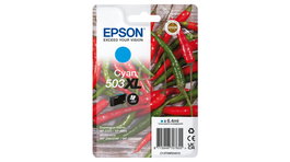 EPSON Cartucho Cian 503XL WF-2960dwf,WF-2965dwf, XP-5205 Pimiento