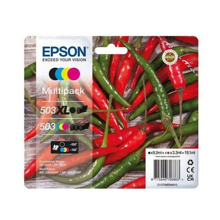 Epson Multipack 503XL Negro y 503 CMY Epson Multipack 503XL Negro y 503 CMY