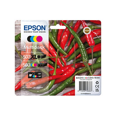 Epson Multipack 503XL Negro y 503 CMY Epson Multipack 503XL Negro y 503 CMY