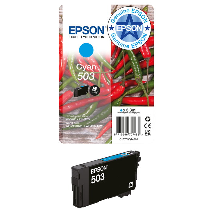 Epson Multipack 503XL Negro y 503 CMY Epson Multipack 503XL Negro y 503 CMY
