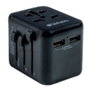 Verbatim UTA-01 Adaptador de Viaje Universal con 2 Puertos USB-A