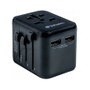 Verbatim UTA-01 Adaptador de Viaje Universal con 2 Puertos USB-A