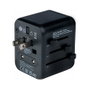 Verbatim UTA-01 Adaptador de Viaje Universal con 2 Puertos USB-A
