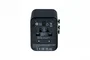 Verbatim UTA-02 Adaptador de Viaje Universal Negro 20W USB-C y USB-A