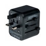 Verbatim UTA-02 Adaptador Universal de Viaje con USB-C 20W y USB-A 18W