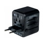 Verbatim UTA-02 Adaptador Universal de Viaje con USB-C 20W y USB-A 18W