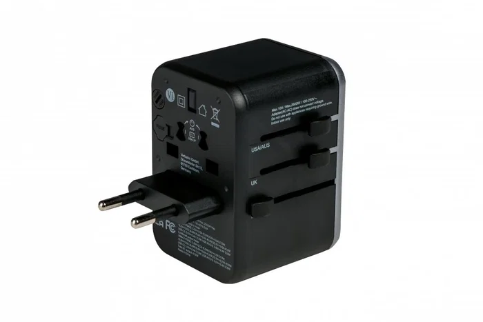 Verbatim UTA-04 Adaptador de Viaje Universal 61W con 2xUSB-C y 3xUSB-A Verbatim UTA-04 Adaptador de Viaje Universal 61W con 2xUSB-C y 3xUSB-A