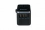 Verbatim UTA-04 Adaptador de Viaje Universal 61W con 2x USB-C y 3x USB-A
