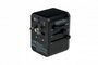 Verbatim UTA-04 Adaptador de Viaje Universal 61W con 2x USB-C y 3x USB-A