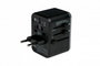 Verbatim UTA-04 Adaptador de Viaje Universal 61W con 2x USB-C y 3x USB-A