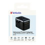Verbatim UTA-04 Adaptador de Viaje Universal 61W con 2x USB-C y 3x USB-A