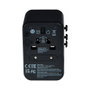 Verbatim UTA-04 Adaptador de Viaje Universal 61W con 2x USB-C y 3x USB-A