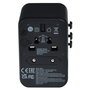 Verbatim UTA-04 Adaptador de Viaje Universal 61W con 2xUSB-C y 3xUSB-A