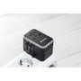 Verbatim UTA-04 Adaptador de Viaje Universal 61W con 2xUSB-C y 3xUSB-A