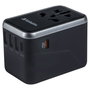 Verbatim UTA-04 Adaptador de Viaje Universal 61W con 2xUSB-C y 3xUSB-A