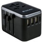 Verbatim UTA-04 Adaptador de Viaje Universal 61W con 2xUSB-C y 3xUSB-A