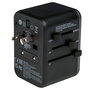 Verbatim UTA-04 Adaptador de Viaje Universal 61W con 2xUSB-C y 3xUSB-A