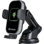 Verbatim FWC-02 Cargador Inalámbrico Rápido Qi 15W para Coche en Negro