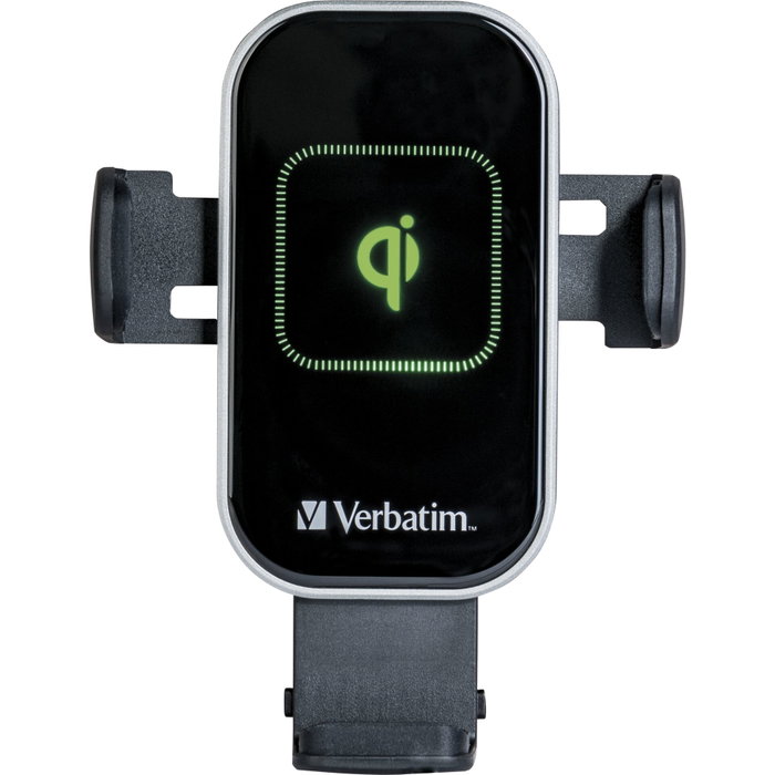 Verbatim FWC-02 Cargador Inalámbrico Rápido Qi 15W para Coche en Negro